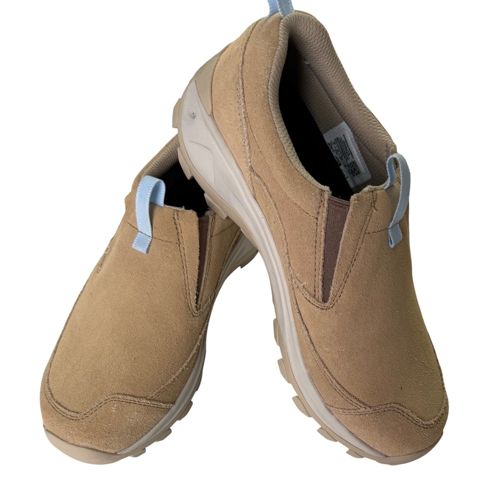 Merrell Nessa slip on Womens 8 Tan Suede Hiking Shoes outdoor
